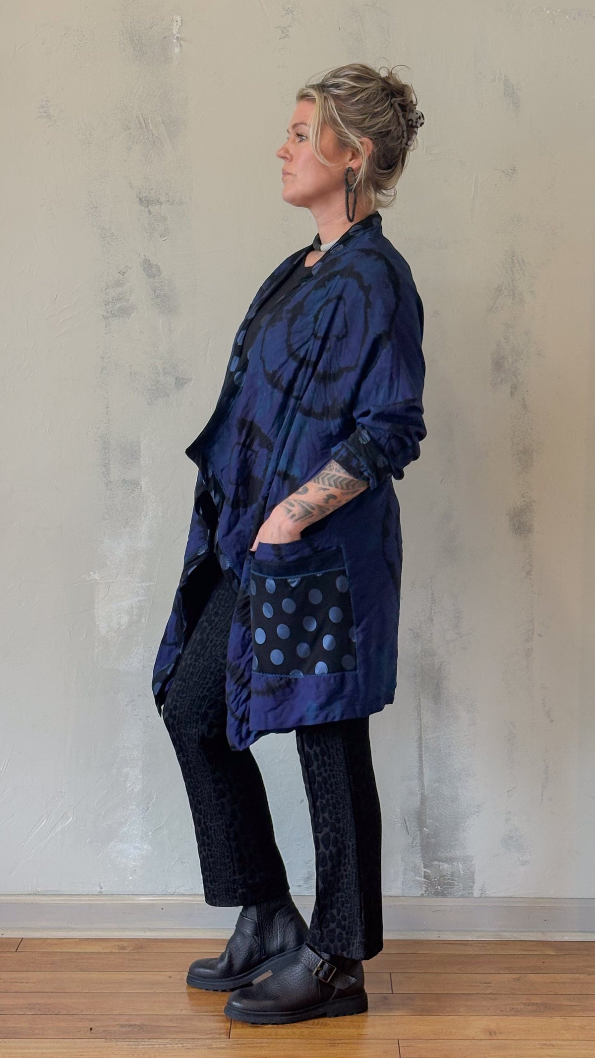 Ripple jacket Lapis Lazuli OFAK by Roots & Wings