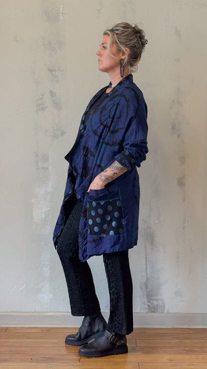 Ripple jacket Lapis Lazuli OFAK by Roots & Wings