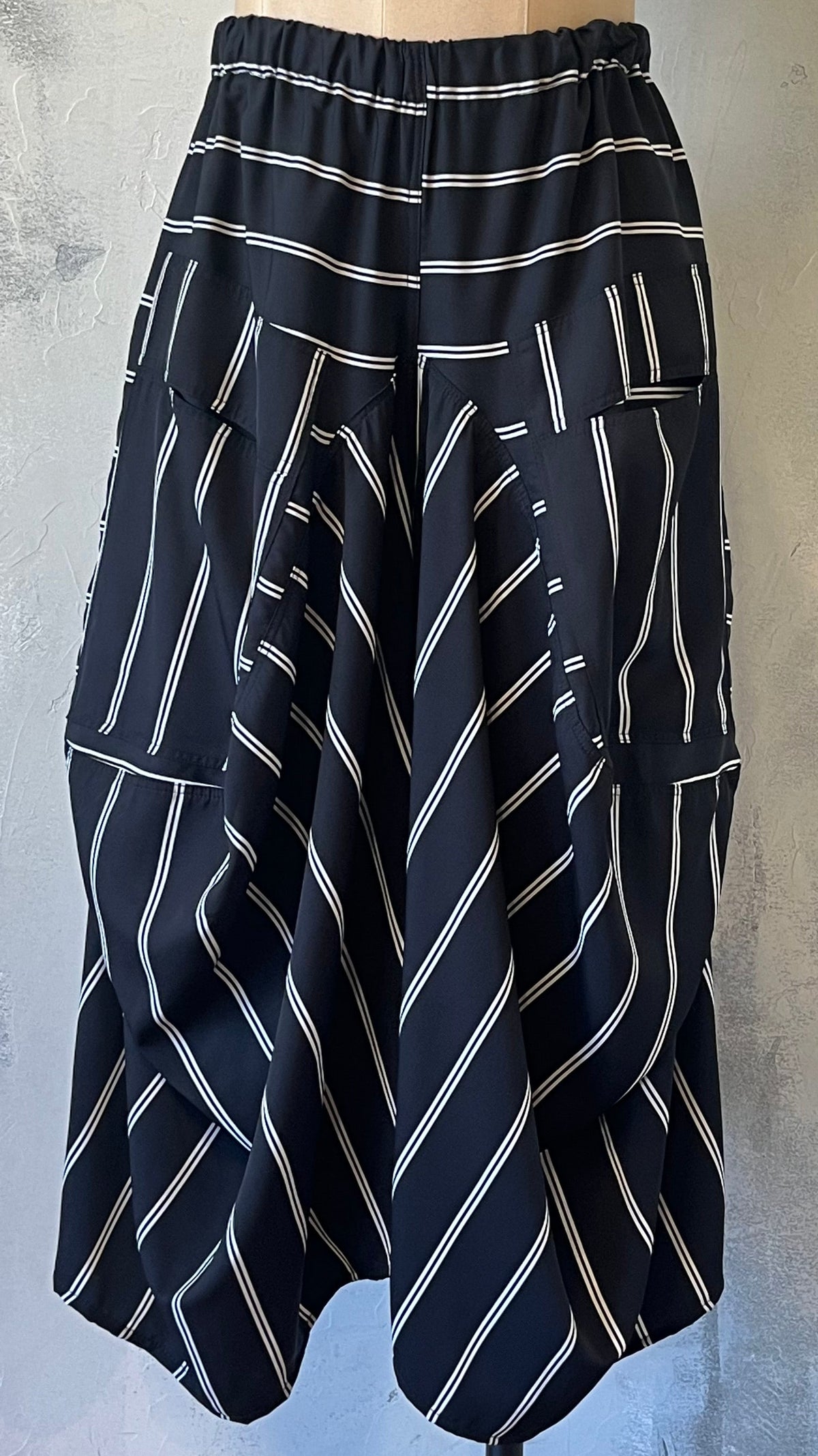 Stripe Big Pocket  Pant