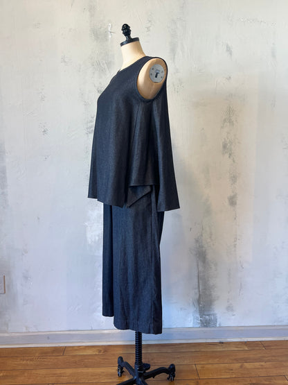 Amma Cotton Denim Top