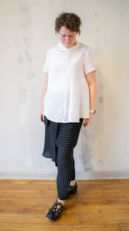 A-line Linen Pullover