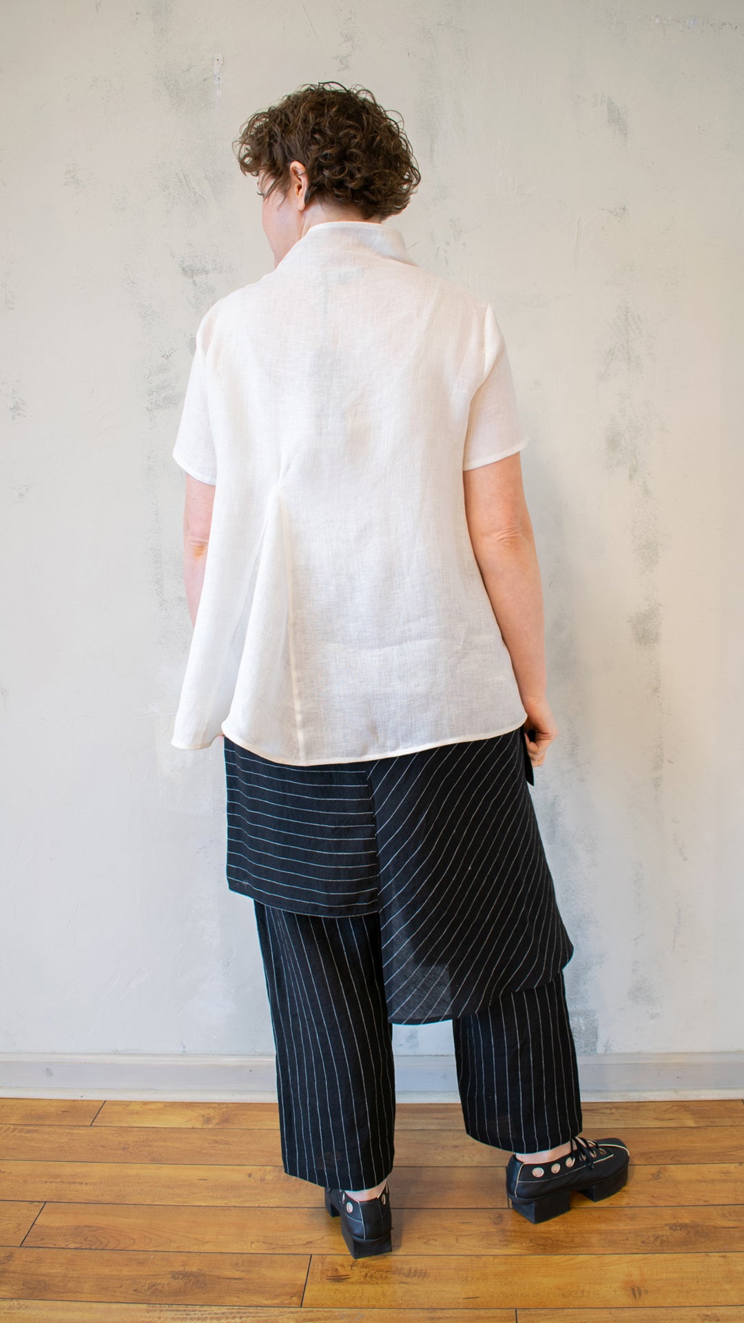 A-line Linen Pullover