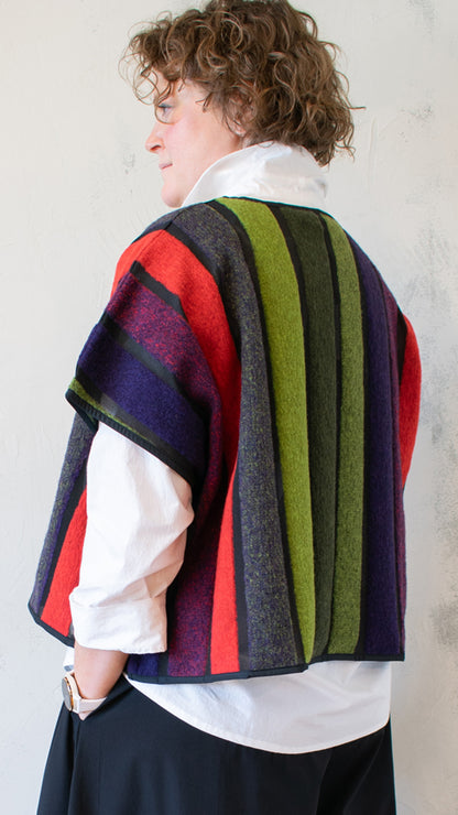 Wool Stripe Pullover