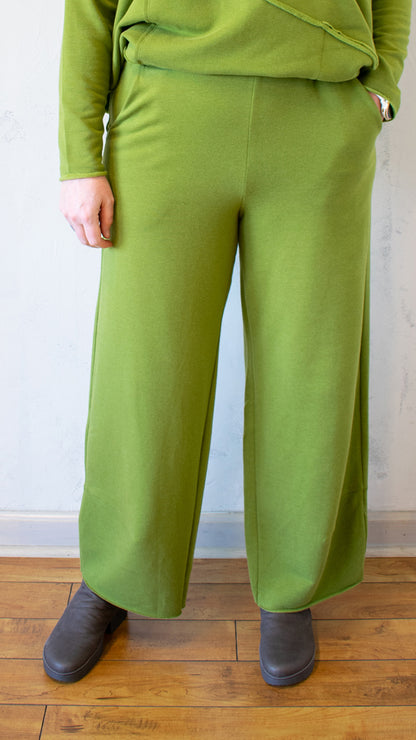 Fleece Lined Straight Pant (Multiple Colors)