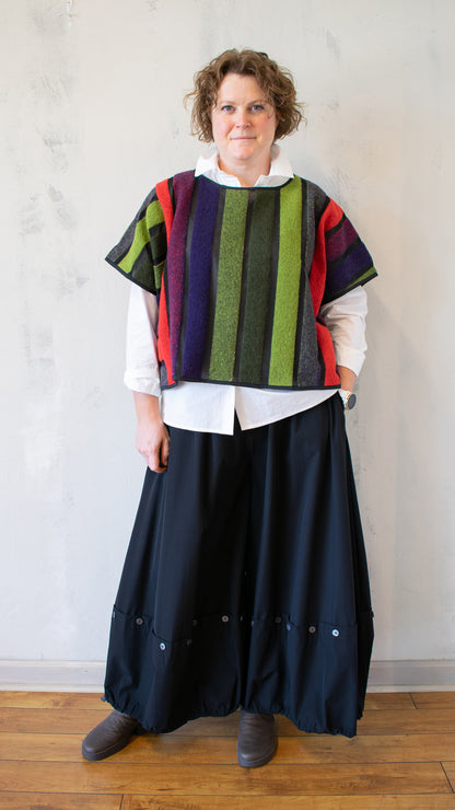 Wool Stripe Pullover