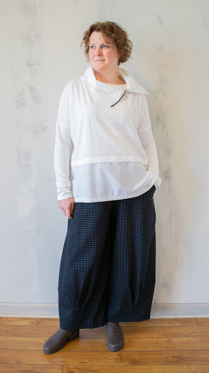 Zipper Collar Pullover (Multiple Colors)