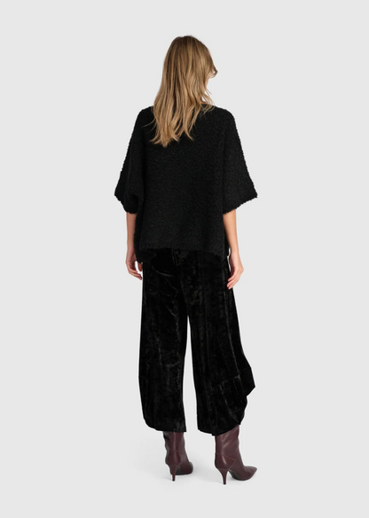 Brio Boucle Sweater in Ink
