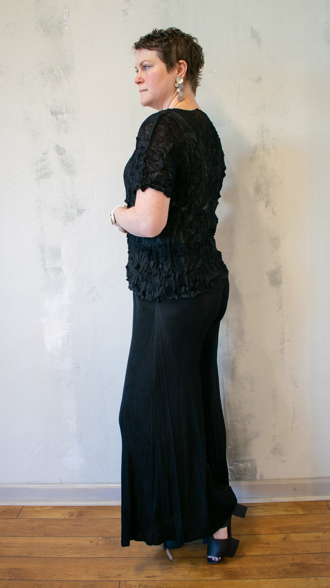 Sheer Crinkle Shirt