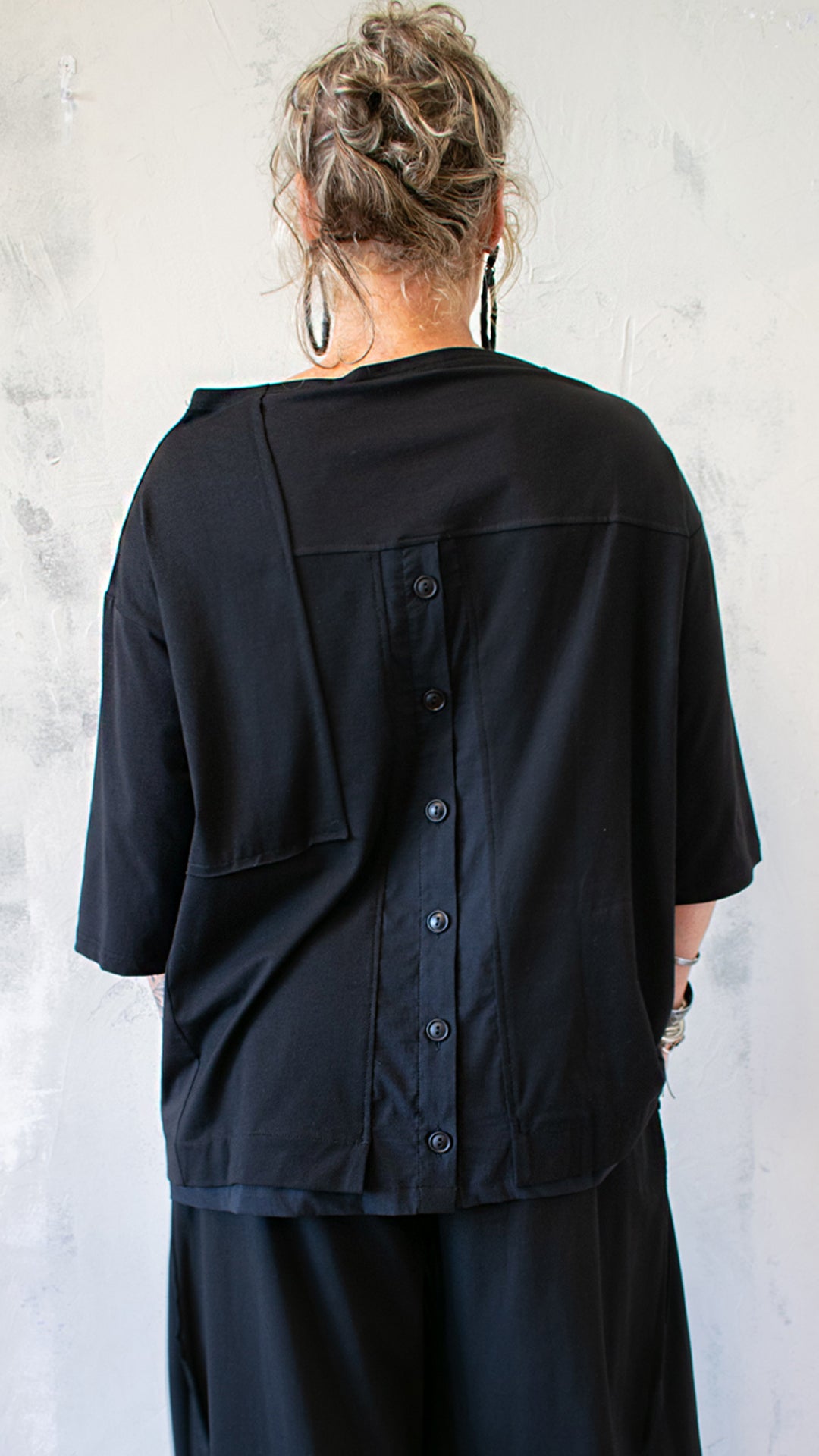Button Back Tunic